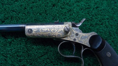 MHG1053 VERY FINE CASED TARGET PISTOL BY GASTINE RENETTE [M] - Image 9