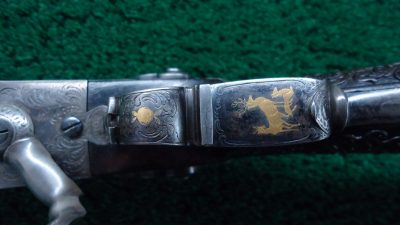 MR1327 VERY FINE CASED SxS RIFLE/SHOTGUN BY JOHN DONAGHY [A] - Image 13