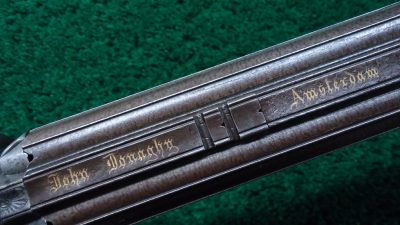 MR1327 VERY FINE CASED SxS RIFLE/SHOTGUN BY JOHN DONAGHY [A] - Image 6