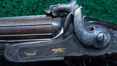 MR1327 VERY FINE CASED SxS RIFLE/SHOTGUN BY JOHN DONAGHY [A] - Image 8