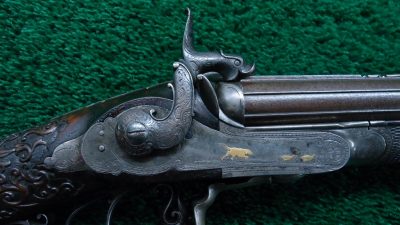 MR1327 VERY FINE CASED SxS RIFLE/SHOTGUN BY JOHN DONAGHY [A] - Image 9