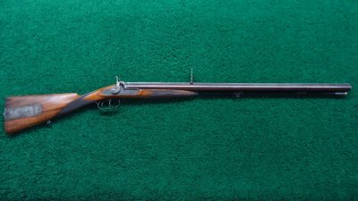 MR1329 BEAUTIFUL CASED PERCUSSION DOUBLE BARREL CAPE GUN BY JOSEPH BOURNE  [A] - Image 23