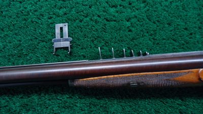 MR1329 BEAUTIFUL CASED PERCUSSION DOUBLE BARREL CAPE GUN BY JOSEPH BOURNE  [A] - Image 14
