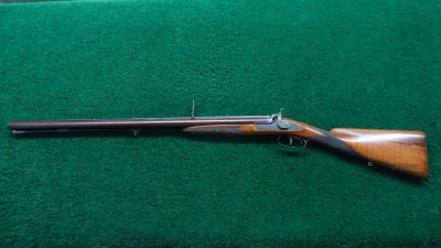 MR1329 BEAUTIFUL CASED PERCUSSION DOUBLE BARREL CAPE GUN BY JOSEPH BOURNE  [A] - Image 22
