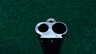 MR1329 BEAUTIFUL CASED PERCUSSION DOUBLE BARREL CAPE GUN BY JOSEPH BOURNE  [A] - Image 17