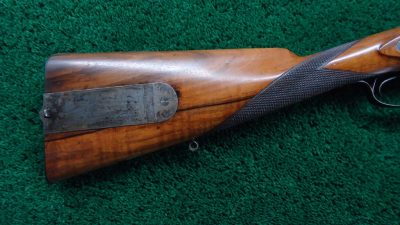 MR1329 BEAUTIFUL CASED PERCUSSION DOUBLE BARREL CAPE GUN BY JOSEPH BOURNE  [A] - Image 21