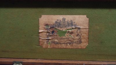 MSG1028  ATTRACTIVE WESLEY RICHARDS 4-BORE PERCUSSION SINGLE BARREL SHOTGUN [A] - Image 23