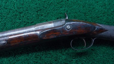 MSG1028  ATTRACTIVE WESLEY RICHARDS 4-BORE PERCUSSION SINGLE BARREL SHOTGUN [A] - Image 2