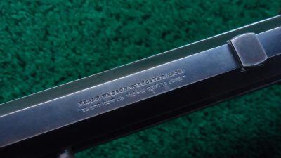 MR1641 FRANK WESSON 3RD MODEL 2-TRIGGER SINGLE SHOT RIFLE [A] - Image 6