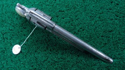 C335 ENGRAVED COLT SINGLE ACTION BLACK POWDER FRAME REVOLVER [A] - Image 3