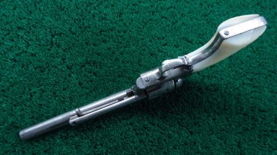 C335 ENGRAVED COLT SINGLE ACTION BLACK POWDER FRAME REVOLVER [A] - Image 4