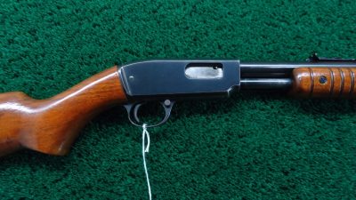 W3671 WINCHESTER MODEL 61 SLIDE ACTION TAKE DOWN RIFLE IN 22 S, L, OR LR [M]
