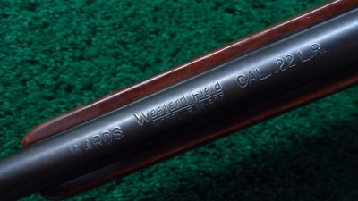 MR1593 WESTERN FIELD MODEL EJN-807 BOLT ACTION SINGLE SHOT RIFLE 22 LR [M] - Image 6