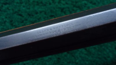 MR1642 VERY INTERESTING ALLEN & WHEELOCK DROP BREECH RIMFIRE RIFLE [A] - Image 6