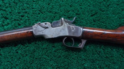 MR1642 VERY INTERESTING ALLEN & WHEELOCK DROP BREECH RIMFIRE RIFLE [A] - Image 2
