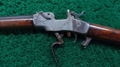 MR1642 VERY INTERESTING ALLEN & WHEELOCK DROP BREECH RIMFIRE RIFLE [A] - Image 8