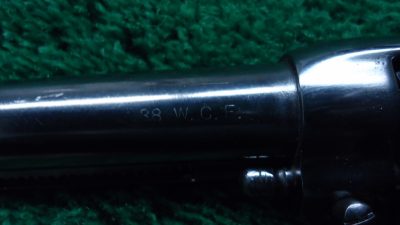 C346 COLT 1ST GEN SAA IN CALIBER 38 WCF WITH HOLSTER AND LETTER  [M] - Image 10