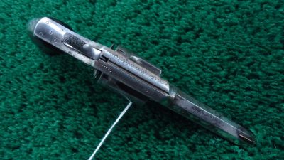 MHG1076 ANTIQUE LEE ARMS RED JACKET #4 SPUR TRIGGER REVOLVER IN CALIBER 32 RF [A] - Image 3
