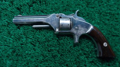 MHG1081 SMITH & WESSON No.1 SECOND ISSUE SPUR TRIGGER REVOLVER [A] - Image 2
