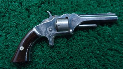 MHG1081 SMITH & WESSON No.1 SECOND ISSUE SPUR TRIGGER REVOLVER [A]