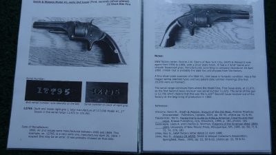 MHG1081 SMITH & WESSON No.1 SECOND ISSUE SPUR TRIGGER REVOLVER [A] - Image 12