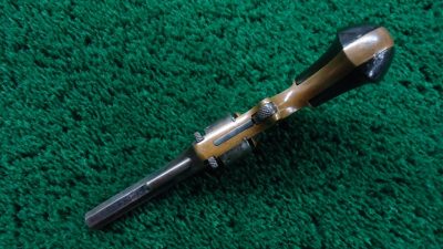 MHG1077 ANTIQUE AETNA ARMS CO. TIP UP REVOLVER IN CALIBER 22RF [A] - Image 4