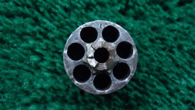 MHG1077 ANTIQUE AETNA ARMS CO. TIP UP REVOLVER IN CALIBER 22RF [A] - Image 7