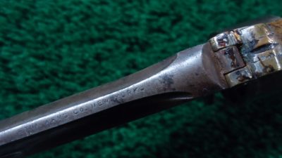 MHG1077 ANTIQUE AETNA ARMS CO. TIP UP REVOLVER IN CALIBER 22RF [A] - Image 6