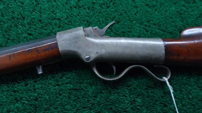 JM1542 MERRIMACK ARMS & MFG CO. BALLARD SPORTING RIFLE IN CALIBER 38 RF WITH RARE *DUAL IGNITION [A]; - Image 2