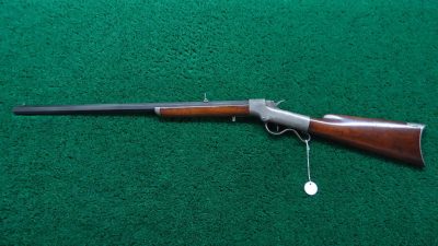 JM1542 MERRIMACK ARMS & MFG CO. BALLARD SPORTING RIFLE IN CALIBER 38 RF WITH RARE *DUAL IGNITION [A]; - Image 21