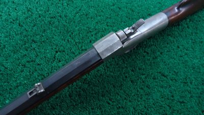 JM1542 MERRIMACK ARMS & MFG CO. BALLARD SPORTING RIFLE IN CALIBER 38 RF WITH RARE *DUAL IGNITION [A]; - Image 4