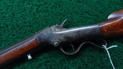 JM1544 MERRIMACK ARMS & MFG CO. BALLARD SPORTING RIFLE IN CALIBER 46 RF WITH RARE *DUAL IGNITION [A] - Image 2