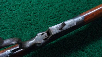 JM1544 MERRIMACK ARMS & MFG CO. BALLARD SPORTING RIFLE IN CALIBER 46 RF WITH RARE *DUAL IGNITION [A] - Image 10