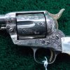 C374 BEAUTIFUL CUSTOM ENGRAVED COLT SAA NICKEL PLATED & GOLD IN CALIBER 45 COLT [M] - Image 8