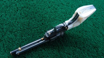 C393 WILLIAM MCGRAW ENGRAVED COLT 1ST GEN SINGLE ACTION ARMY [M] - Image 4