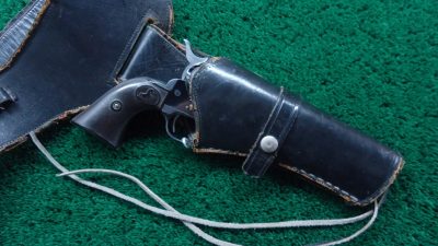 C346 COLT 1ST GEN SAA IN CALIBER 38 WCF WITH HOLSTER AND LETTER  [M] - Image 15