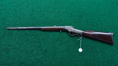 JM1543 SPORTERIZED BROWN MFG. CO. BALLARD MILITARY RIFLE CHAMBERED IN 44 RF WITH RARE DUAL IGNITION [A] - Image 21