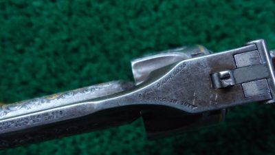 MHG1088 ENGRAVED AND INLAID S&W SINGLE ACTION REVOLVER IN CALIBER 32 [A] - Image 13