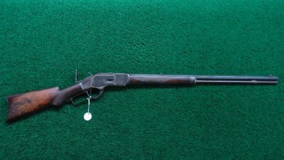 W4032 WINCHESTER MODEL 1873 DLX RIFLE IN 32 WCF [A] - Image 25