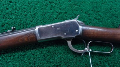 W4067 ANTIQUE WINCHESTER MODEL 1892 RIFLE IN 38 WCF [A] - Image 2