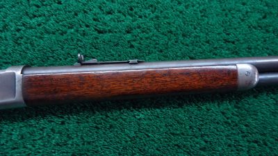 W4092 ANTIQUE WINCHESTER MODEL 1892 RIFLE IN 38 WCF CALIBER [A] - Image 5