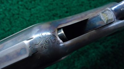 W4030 BEAUTIFUL WINCHESTER MODEL 1873 DELUXE FACTORY ENGRAVED RIFLE IN 44 WCF CALIBER  [A] - Image 12