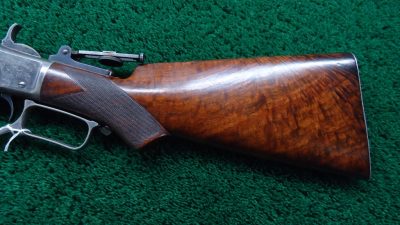 W4030 BEAUTIFUL WINCHESTER MODEL 1873 DELUXE FACTORY ENGRAVED RIFLE IN 44 WCF CALIBER  [A] - Image 22