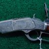 W4030 BEAUTIFUL WINCHESTER MODEL 1873 DELUXE FACTORY ENGRAVED RIFLE IN 44 WCF CALIBER  [A] - Image 2