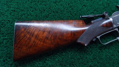 W4030 BEAUTIFUL WINCHESTER MODEL 1873 DELUXE FACTORY ENGRAVED RIFLE IN 44 WCF CALIBER  [A] - Image 24