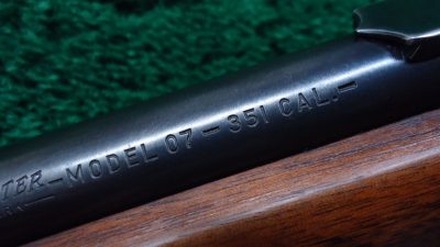 W4053 WINCHESTER MODEL 07 SEMI-AUTOMATIC RIFLE CHAMBERED IN 351 WSL [M] - Image 6