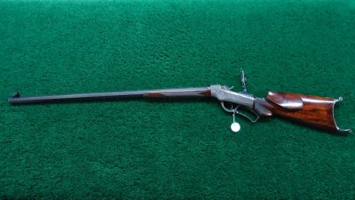 JM1561 BEAUTIFUL MARLIN BALLARD No. 6-1/2 OFF HAND RIFLE IN CALIBER 28-30 [A] - Image 22