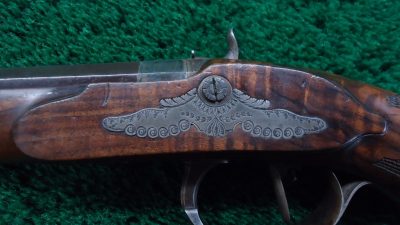MHG1092 A&B BEAUTIFUL MATCHED PAIR OF LEPAGE PERCUSSION TARGET PISTOLS IN CALIBER 52 [A] - Image 11