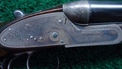 MSG1258 W.R. LEESON SIDE BY SIDE SLE MODEL 20 BORE SHOTGUN [M] - Image 8