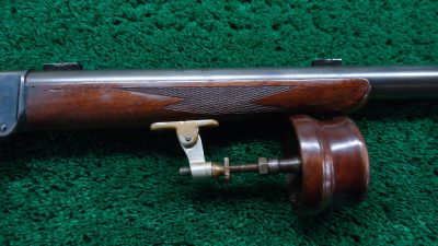 W4113 WINCHESTER 1885 HIGH WALL CUSTOM MADE BY A. W. PETERSON IN CALIBER 38-55 [M] - Image 15